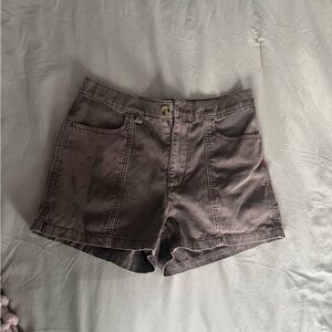 Women's Brown Casual Shorts